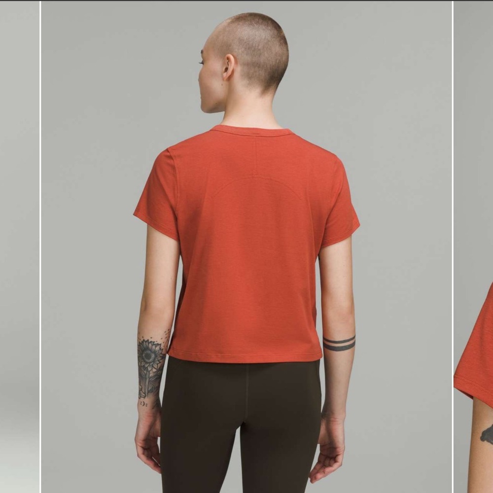 Lululemon Classic Fit Cotton Blend Tshirt - Picture 2 of 2